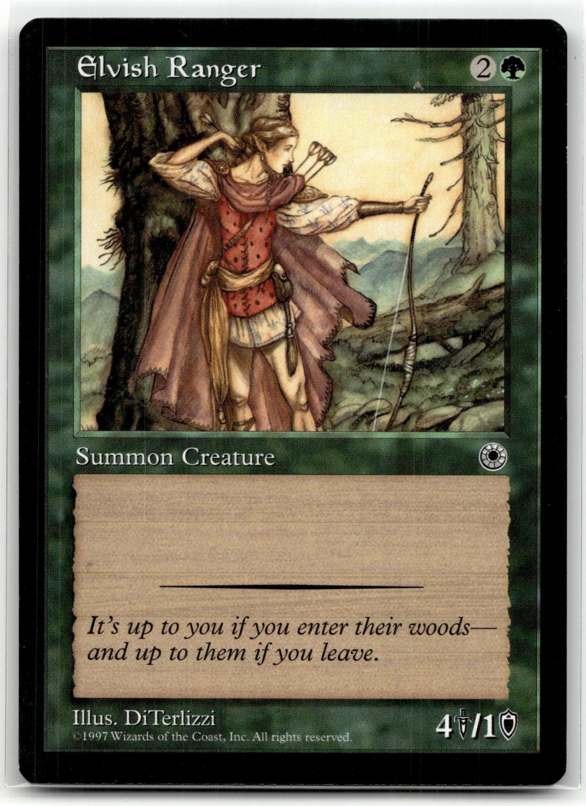 Elvish Ranger Common The List Reprints Magic: The Gathering Near Mint