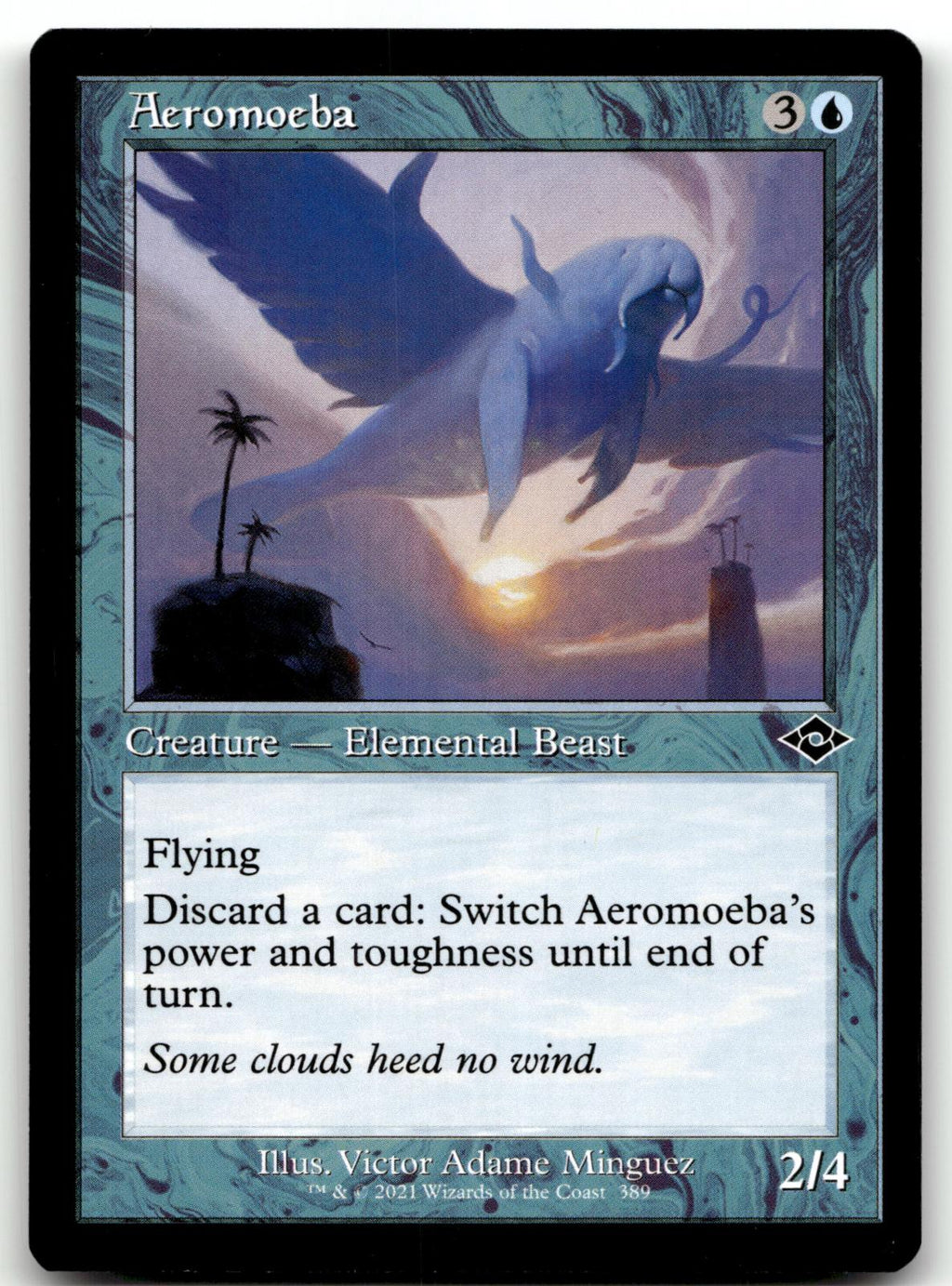 Aeromoeba (Retro Frame) 389 Common Modern Horizons 2 Magic: The Gathering NM