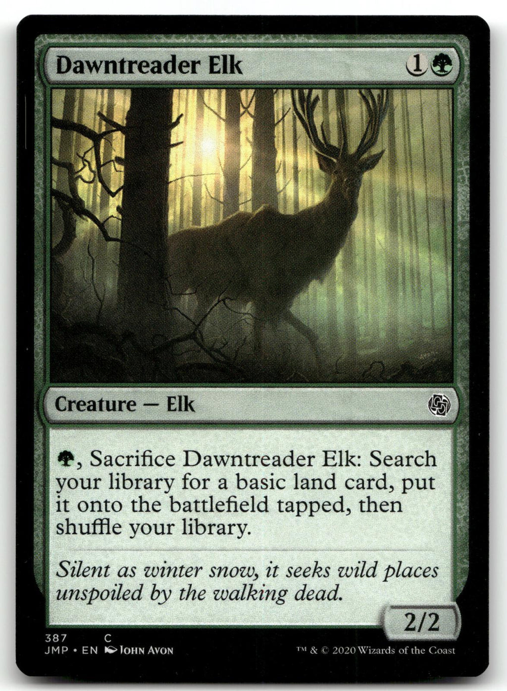 Dawntreader Elk 387 Common Jumpstart Magic: The Gathering Near Mint
