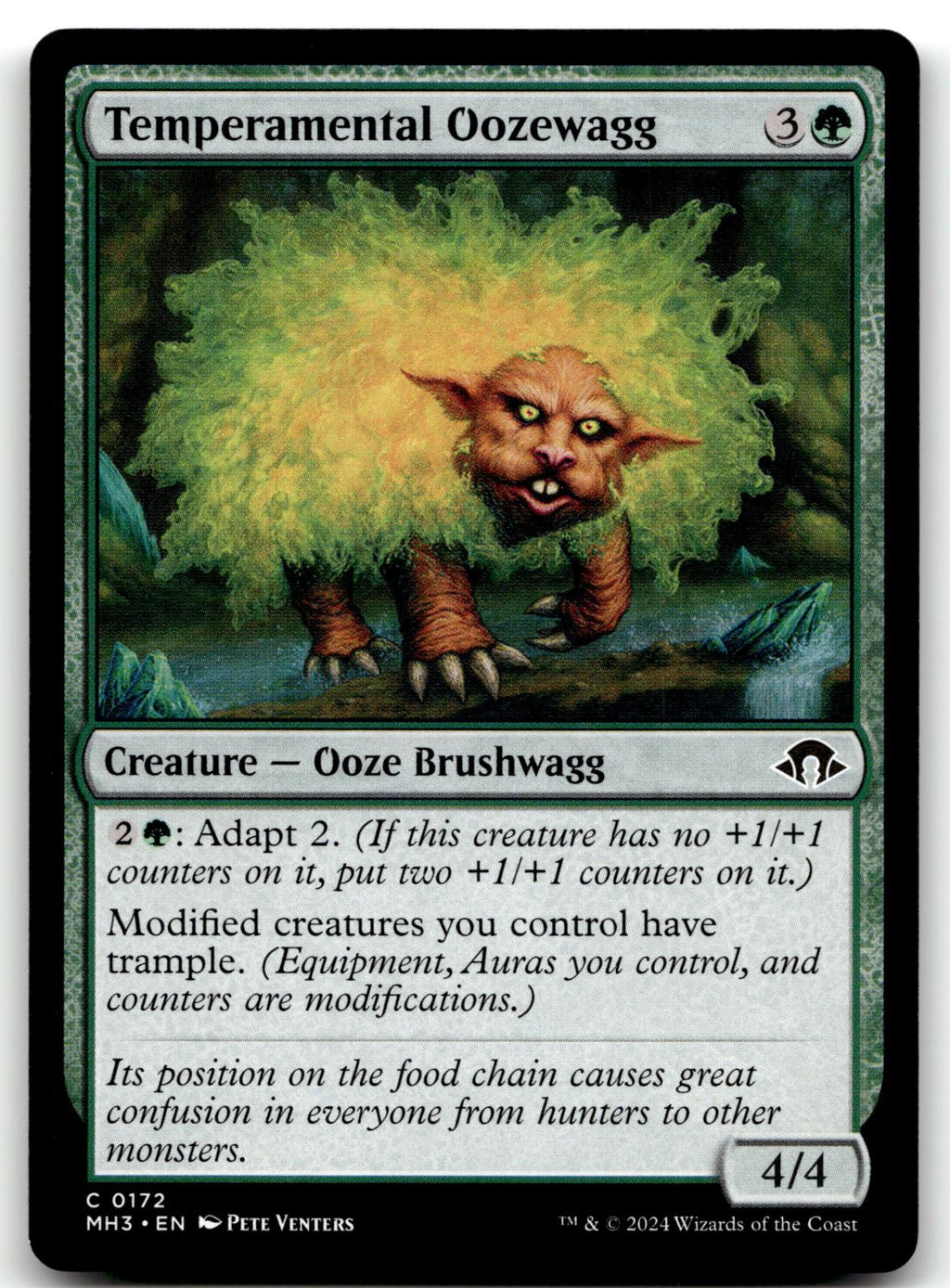 Temperamental Oozewagg 172 Common Modern Horizons 3 Magic: The Gathering NM
