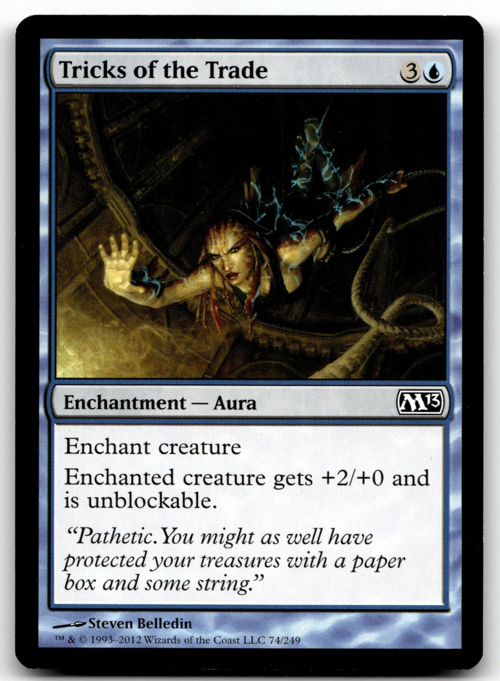 Tricks of the Trade 74 Common Magic 2013 (M13) Magic: The Gathering Near Mint