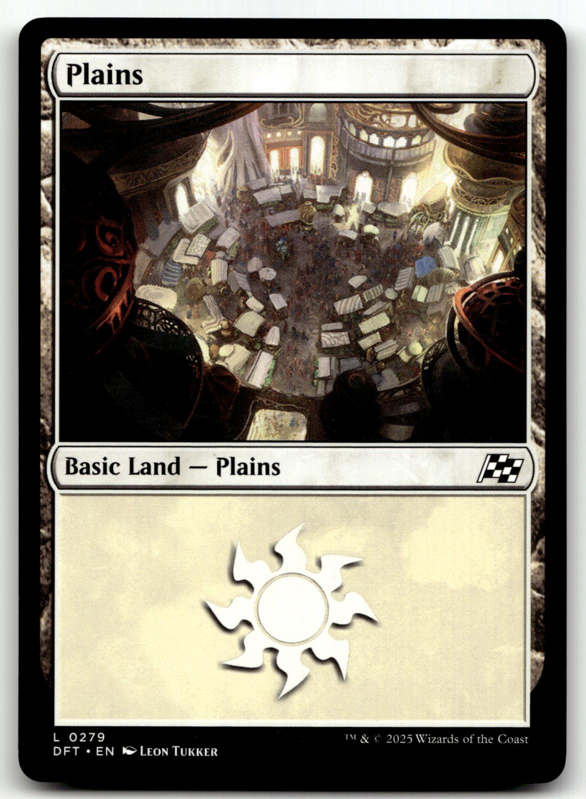 Plains (0279) 279 Land Aetherdrift Magic: The Gathering Near Mint