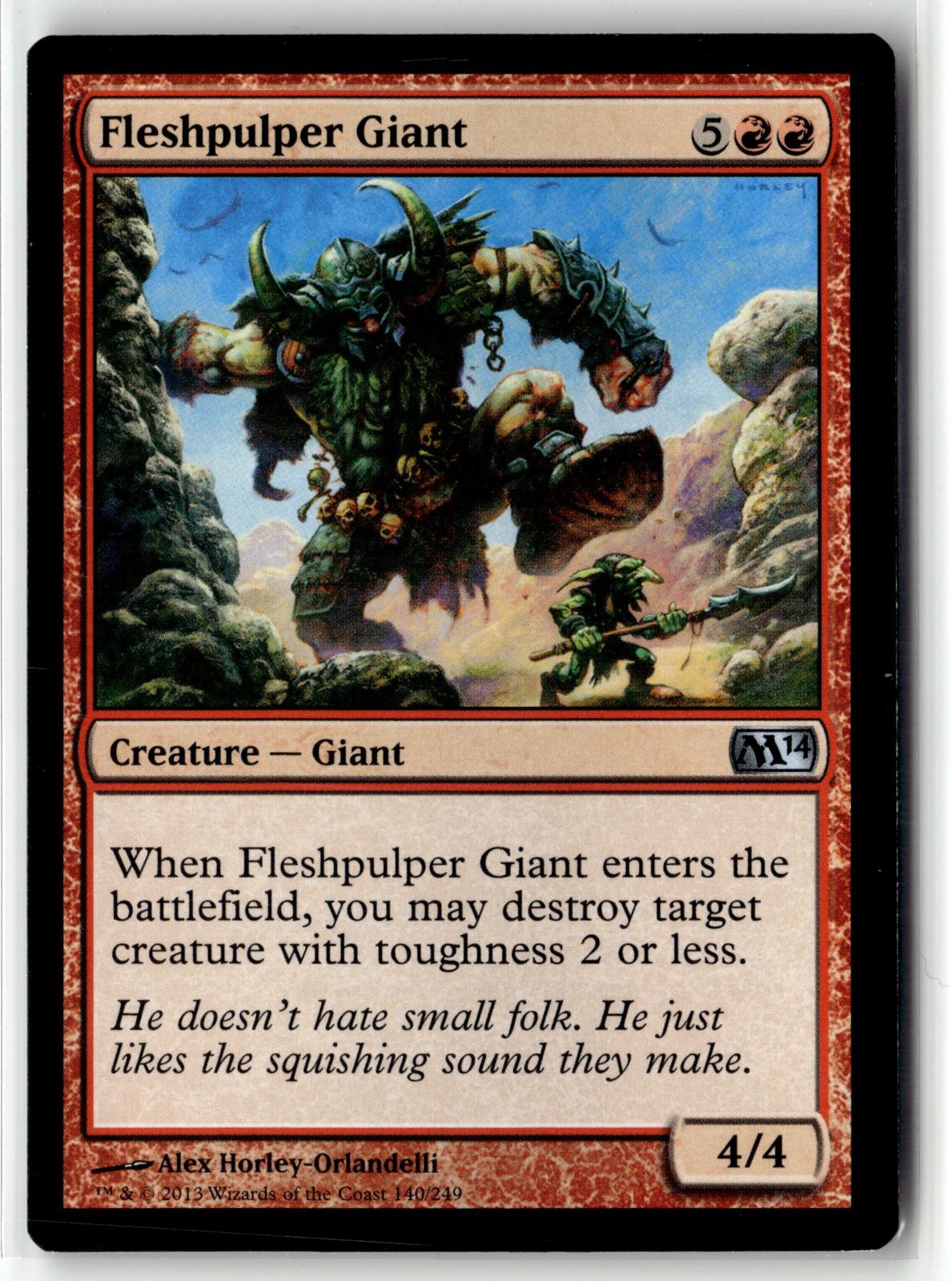 Fleshpulper Giant 140 Uncommon Magic 2014 (M14) Magic: The Gathering Near Mint