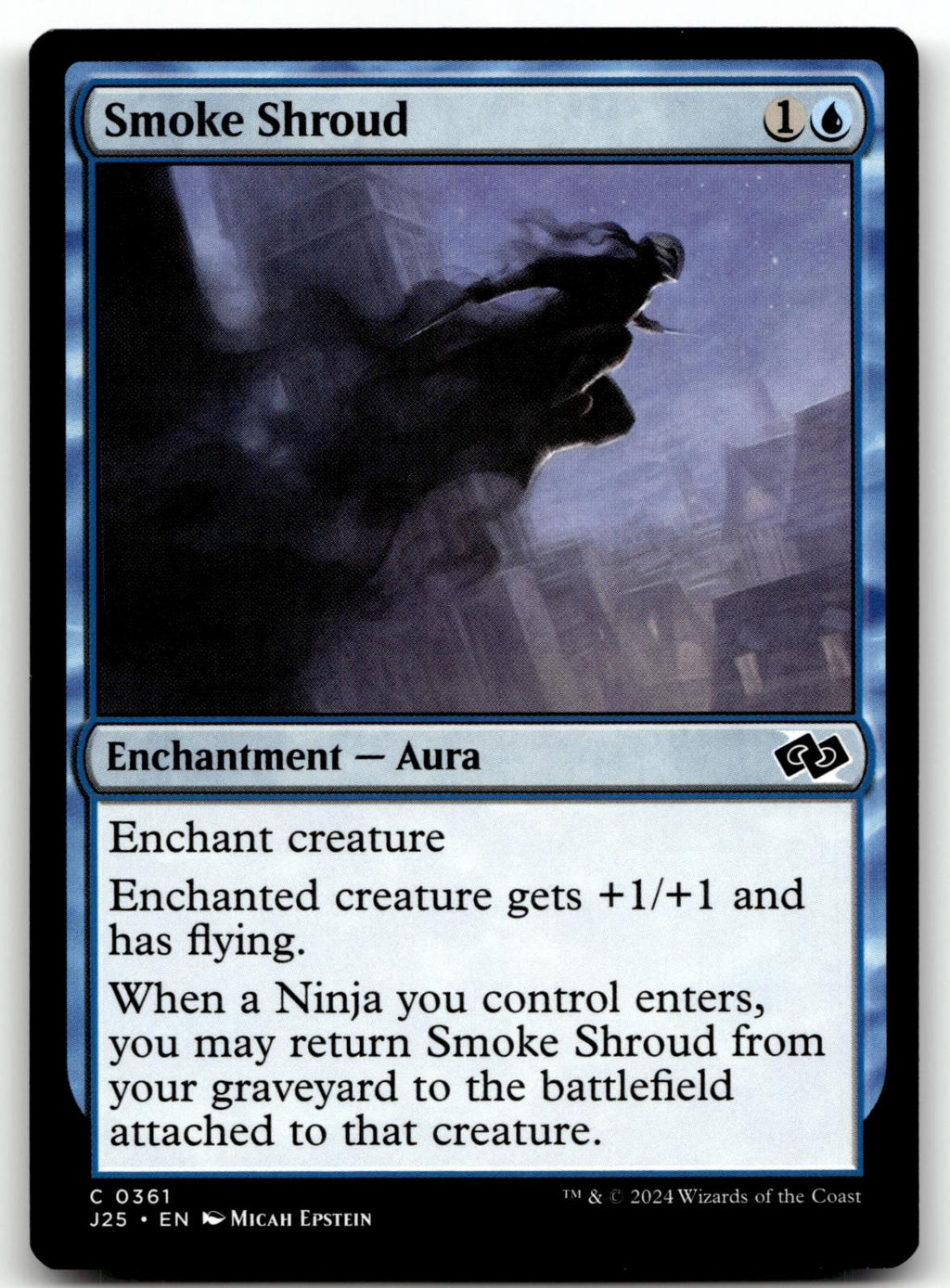 Smoke Shroud 361 Common Foundations Jumpstart Magic: The Gathering Near Mint