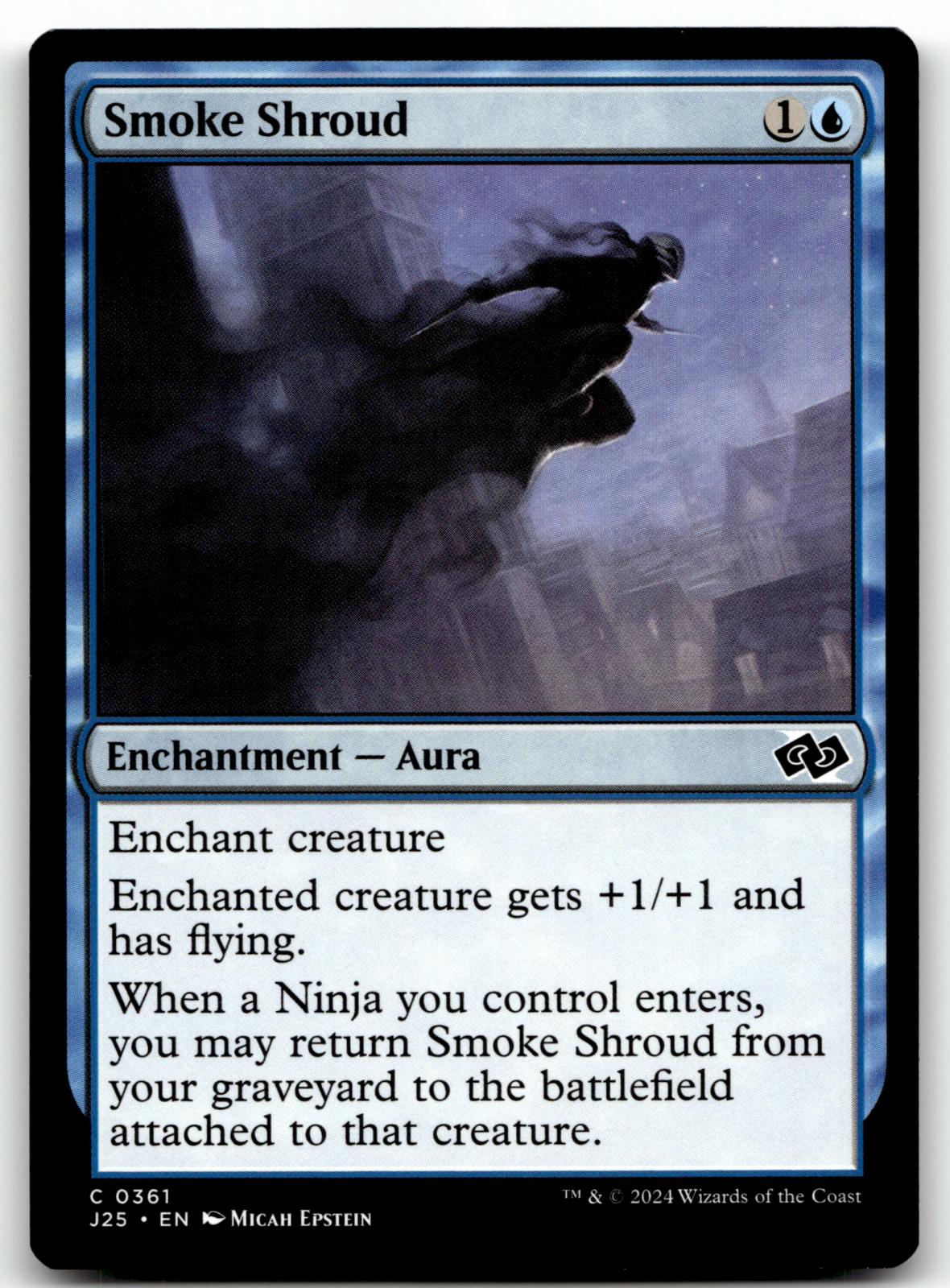 Smoke Shroud 361 Common Foundations Jumpstart Magic: The Gathering Near Mint