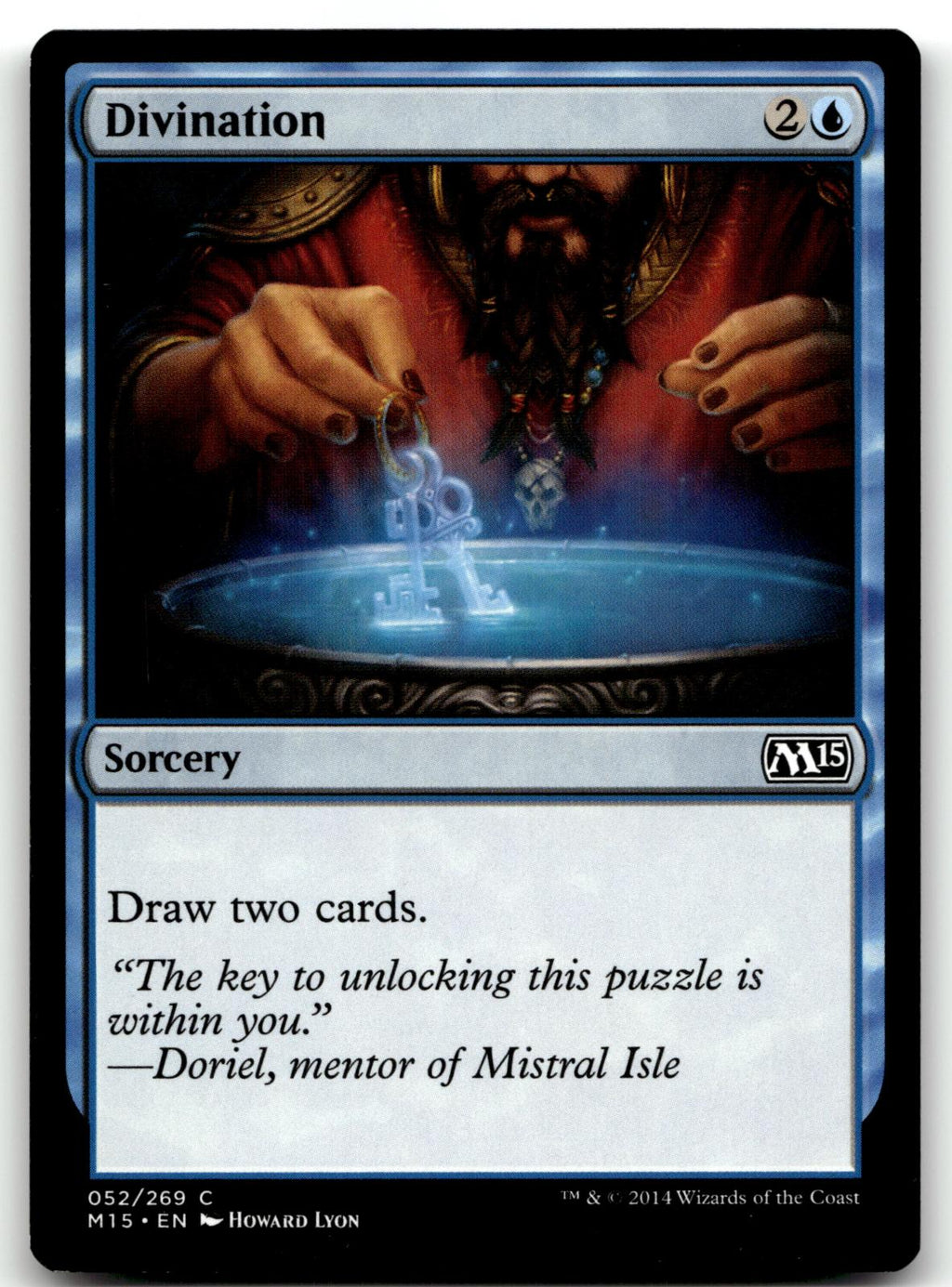 Divination 52 Common Magic 2015 (M15) Magic: The Gathering Near Mint