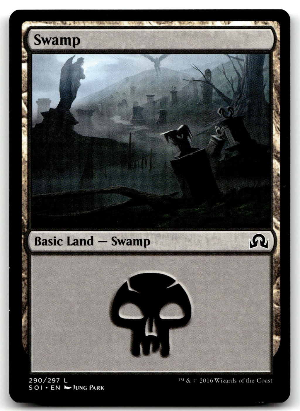 Swamp (290) 290 Land Shadows over Innistrad Magic: The Gathering Near Mint