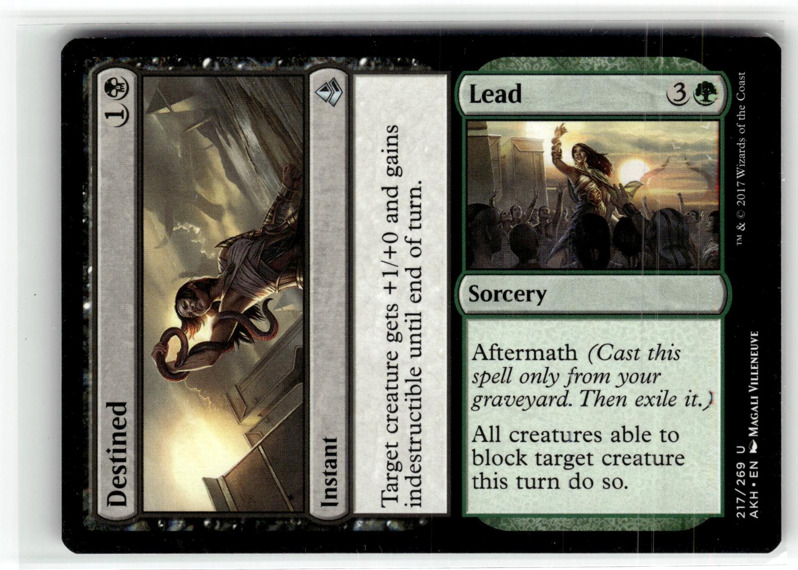 Destined // Lead 217 Uncommon Amonkhet Magic: The Gathering Near Mint