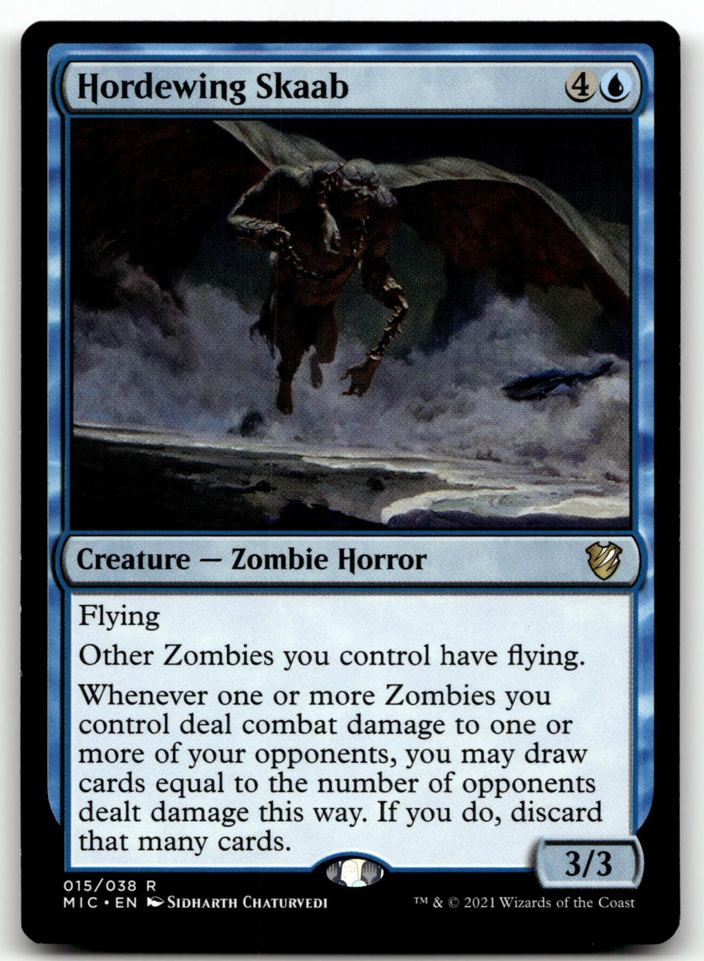 Hordewing Skaab 15 Commander: Innistrad: Midnight Hunt Magic: The Gathering NM