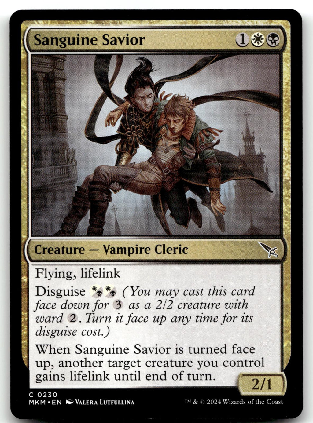 Sanguine Savior 230 Common Murders at Karlov Manor Magic: The Gathering NM