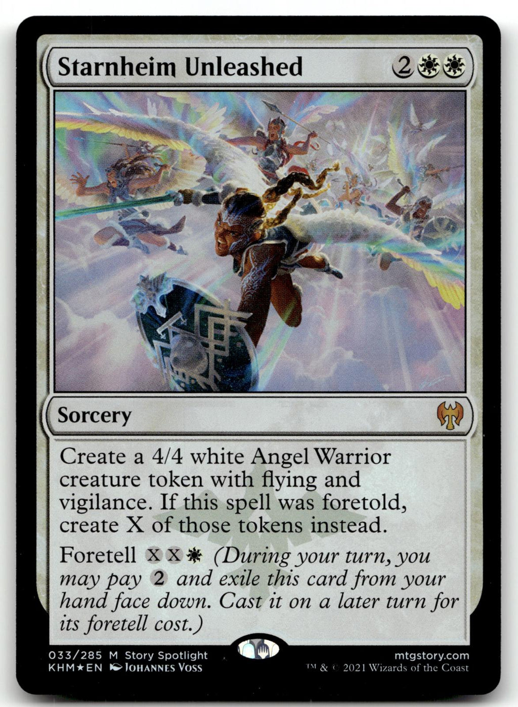 Starnheim Unleashed 33 Mythic Kaldheim Magic: The Gathering Foil Near Mint