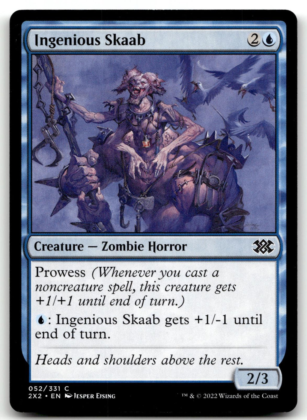 Ingenious Skaab 52 Common Double Masters 2022 Magic: The Gathering Near Mint