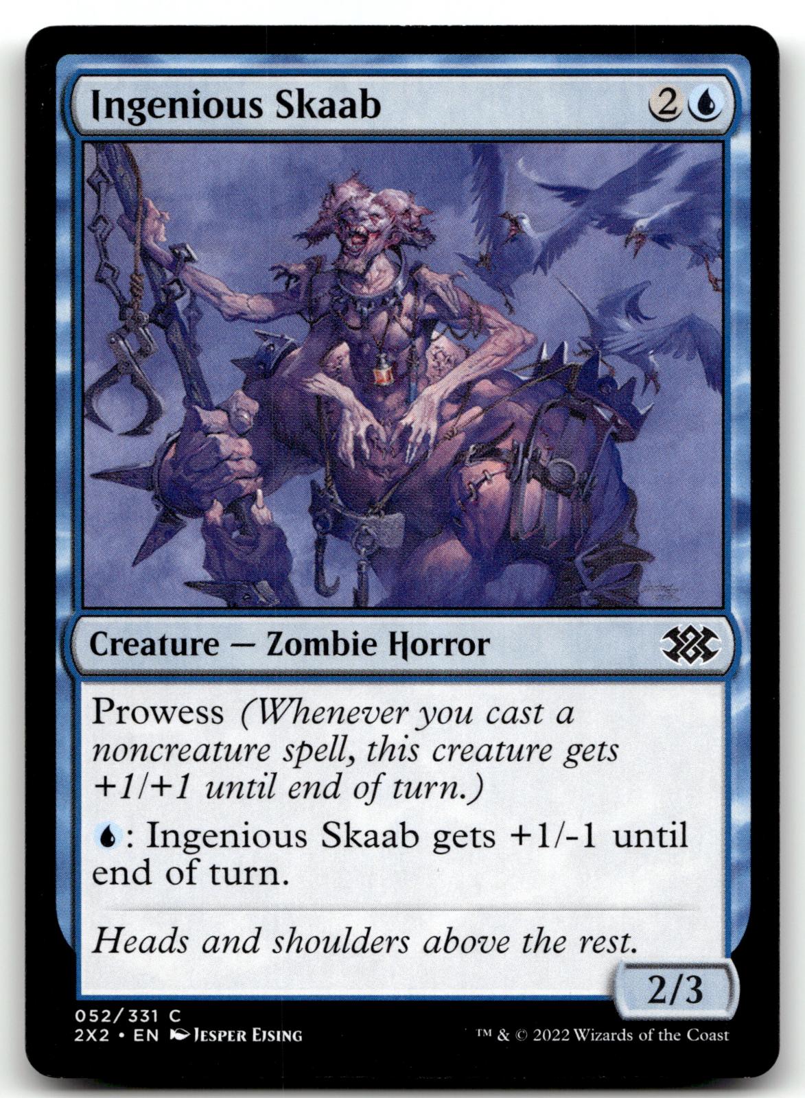 Ingenious Skaab 52 Common Double Masters 2022 Magic: The Gathering Near Mint