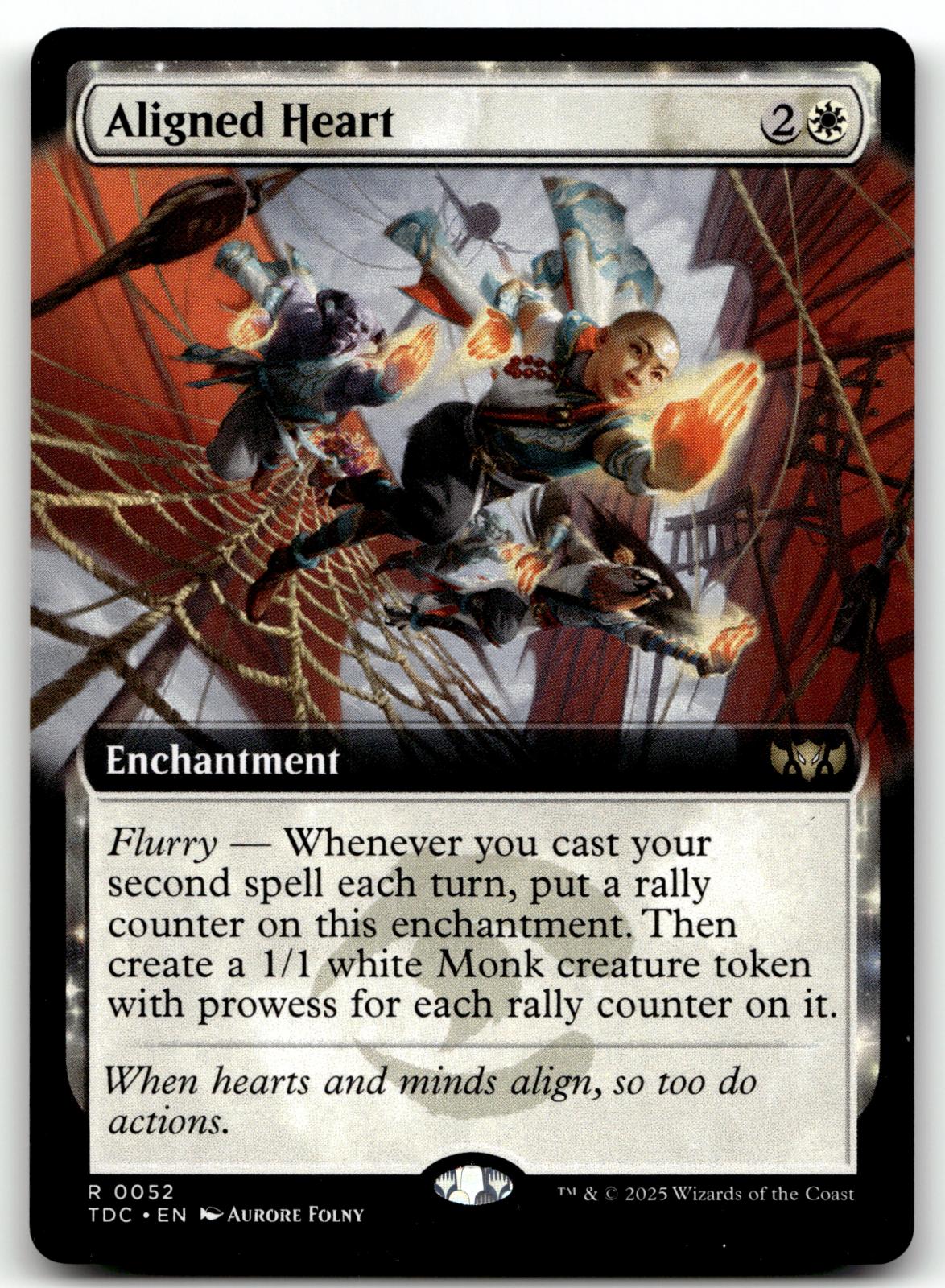 Aligned Heart (Extended Art) 52 Commander: Tarkir: Dragonstorm Magic: 