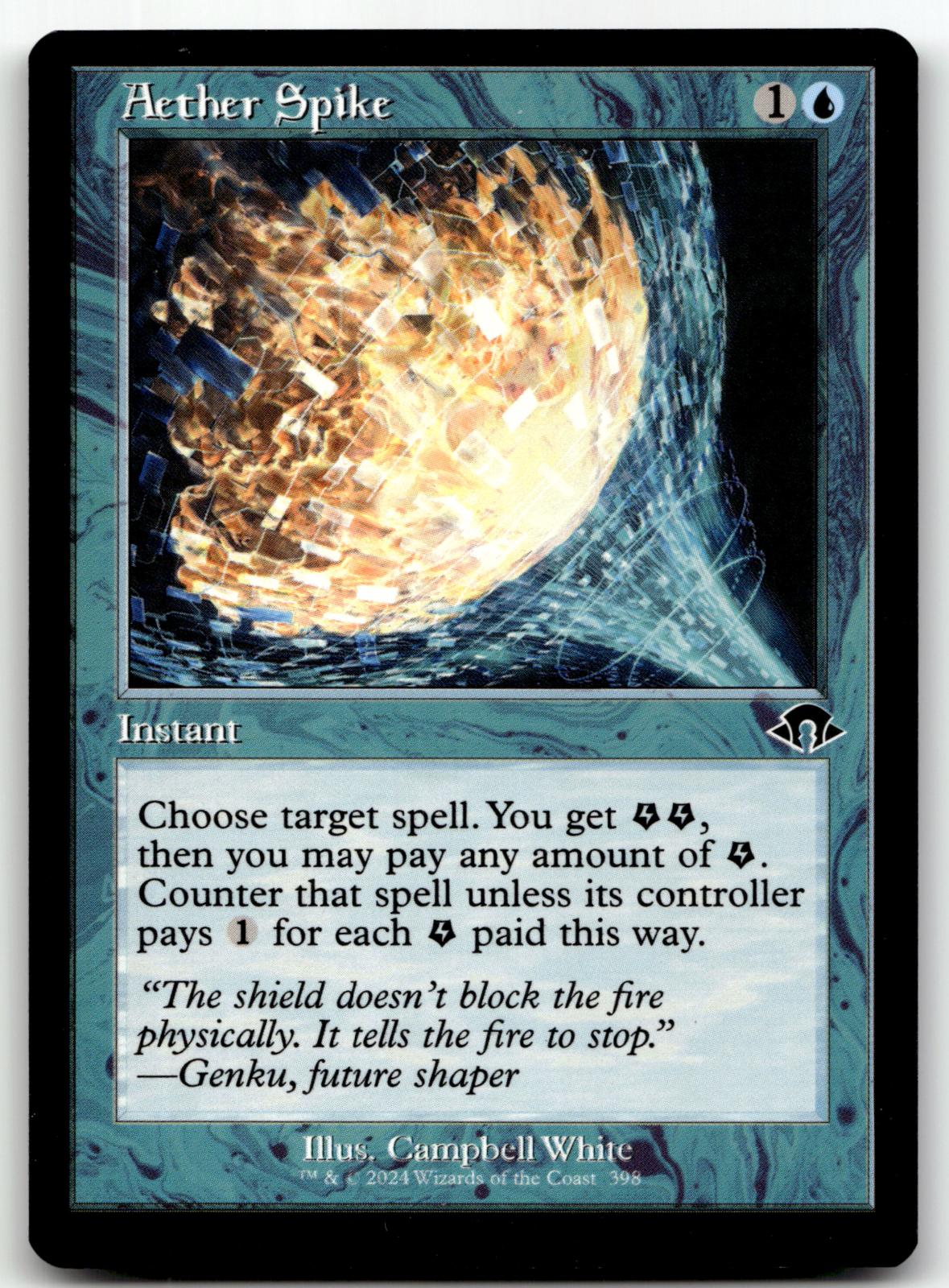 Aether Spike (Retro Frame) 398 Common Modern Horizons 3 Magic: The Gathering NM