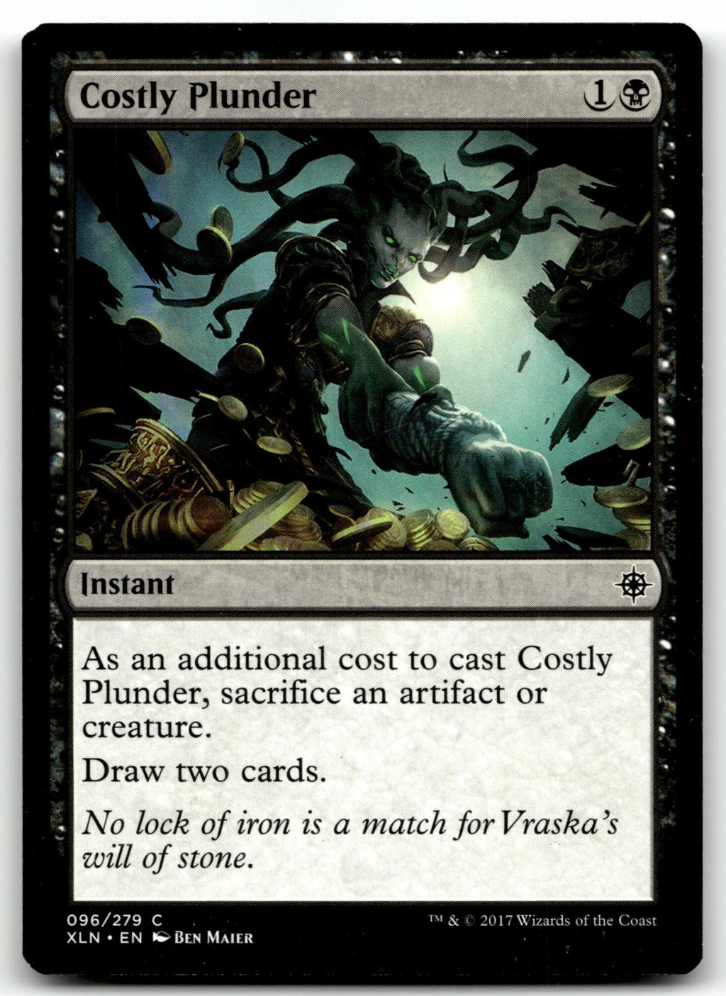 Costly Plunder 96 Common Ixalan Magic: The Gathering Near Mint