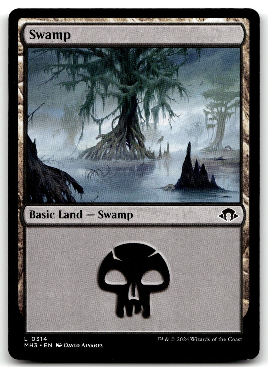 Swamp (0314) 314 Land Modern Horizons 3 Magic: The Gathering Near Mint
