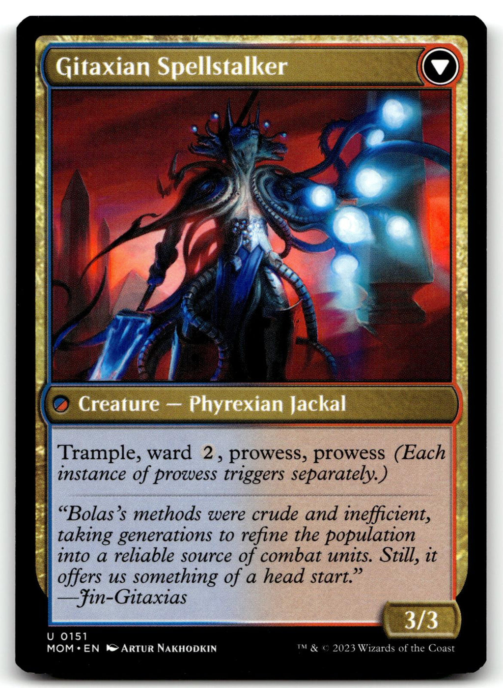 Khenra Spellspear 151 Uncommon March of the Machine Magic: The Gathering NM