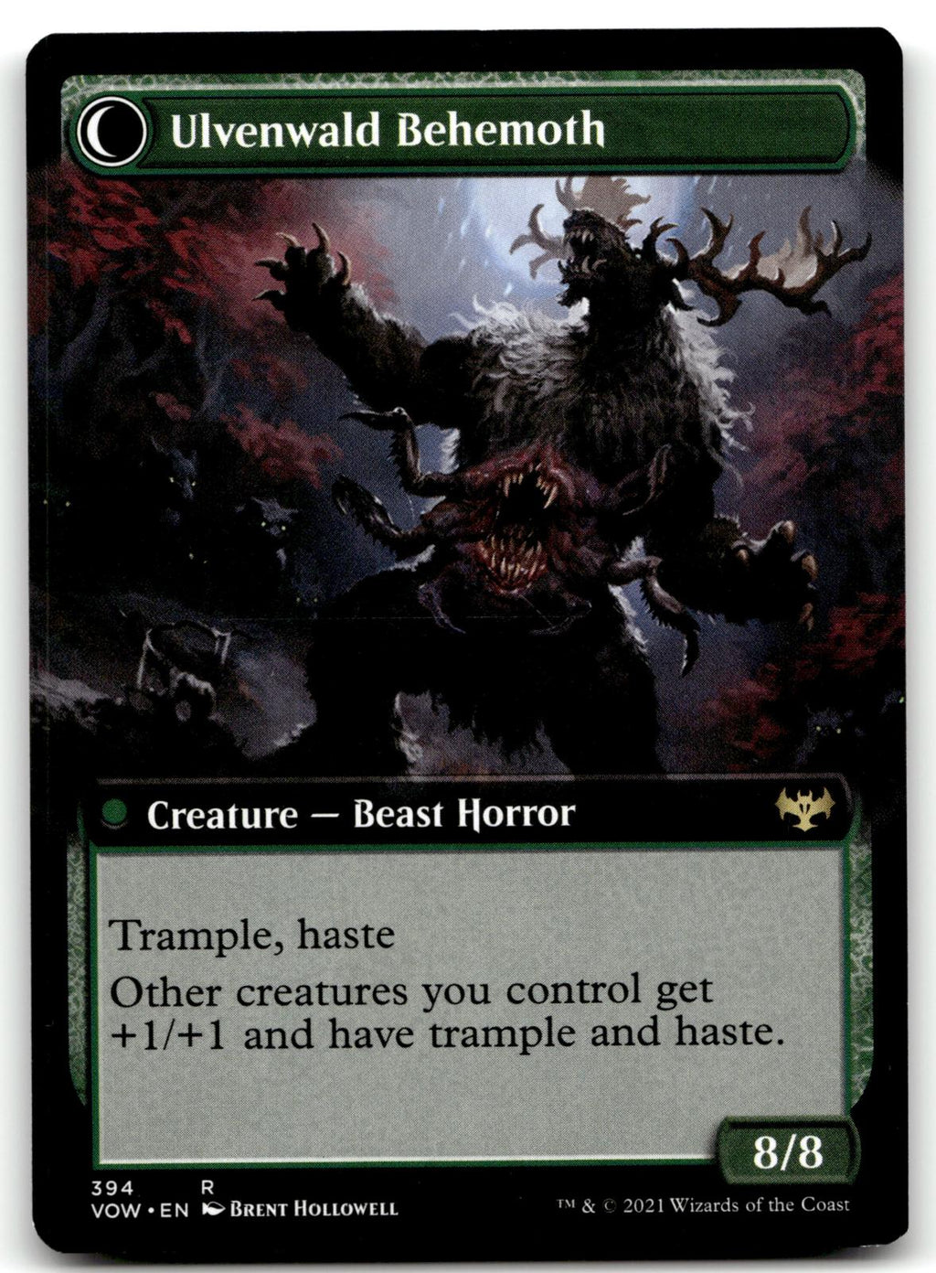 Ulvenwald Oddity (Extended Art) 394 Innistrad: Crimson Vow Magic: The Gathering