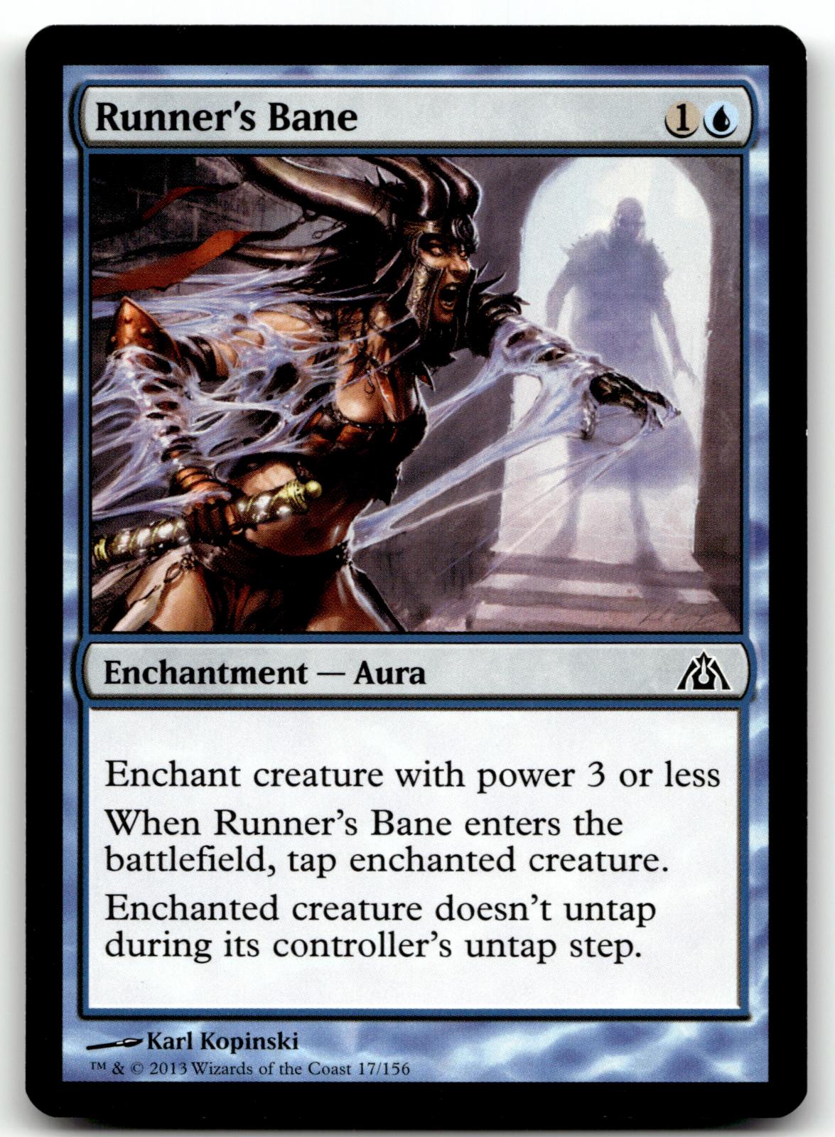 Runner's Bane 17 Common Dragon's Maze Magic: The Gathering Near Mint