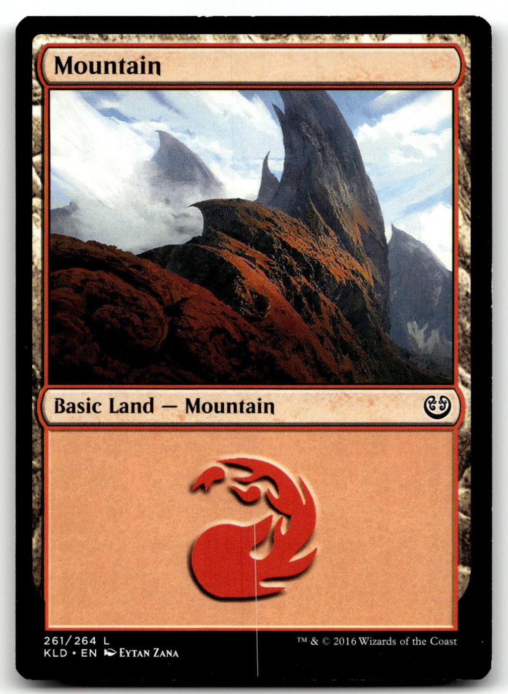 Mountain (261) 261 Land Kaladesh Magic: The Gathering Near Mint