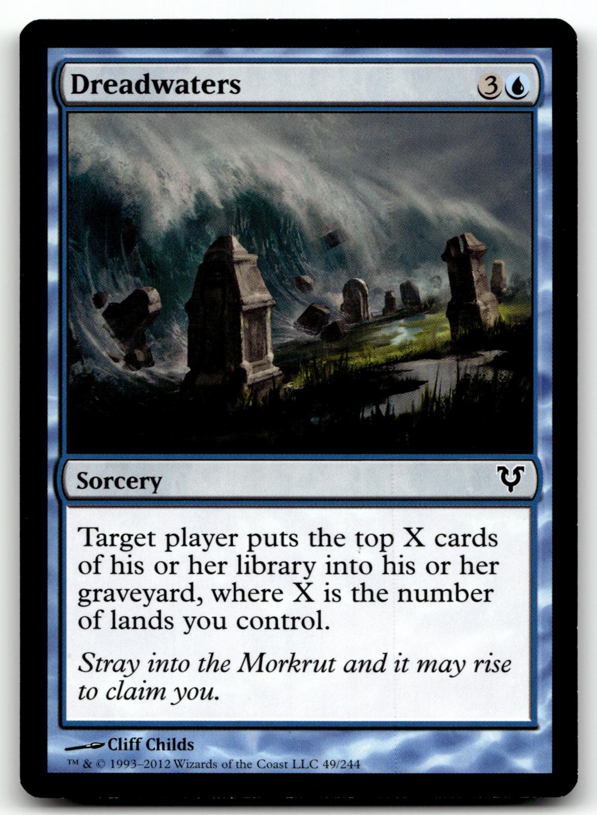Dreadwaters 49 Common Avacyn Restored Magic: The Gathering Near Mint