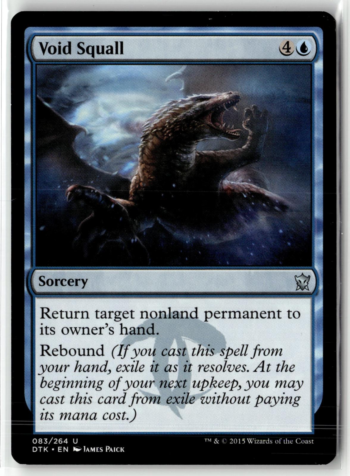 Void Squall 83 Uncommon Dragons of Tarkir Magic: The Gathering Near Mint