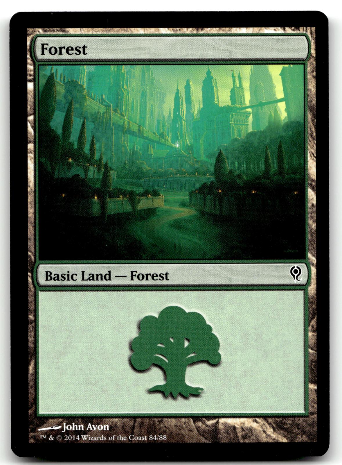 Forest (84) 84 Land Duel Decks: Jace vs. Vraska Magic: The Gathering Near Mint