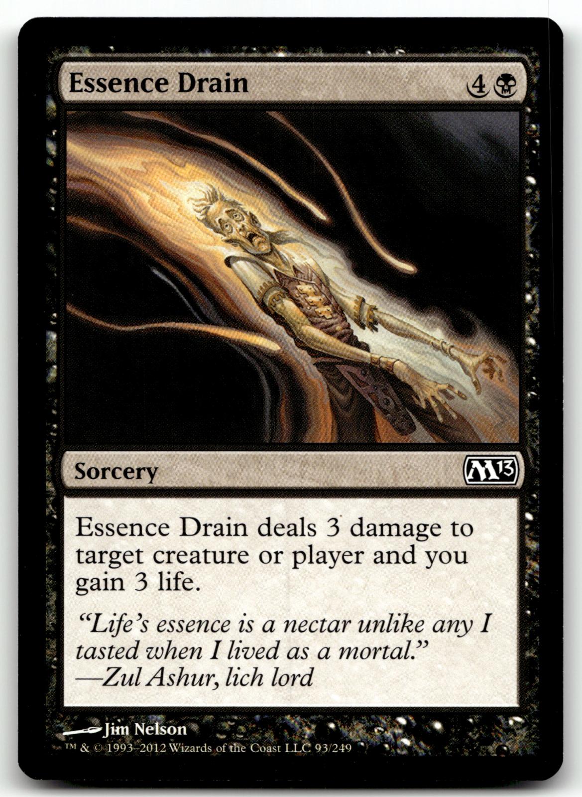 Essence Drain 93 Common Magic 2013 (M13) Magic: The Gathering Near Mint