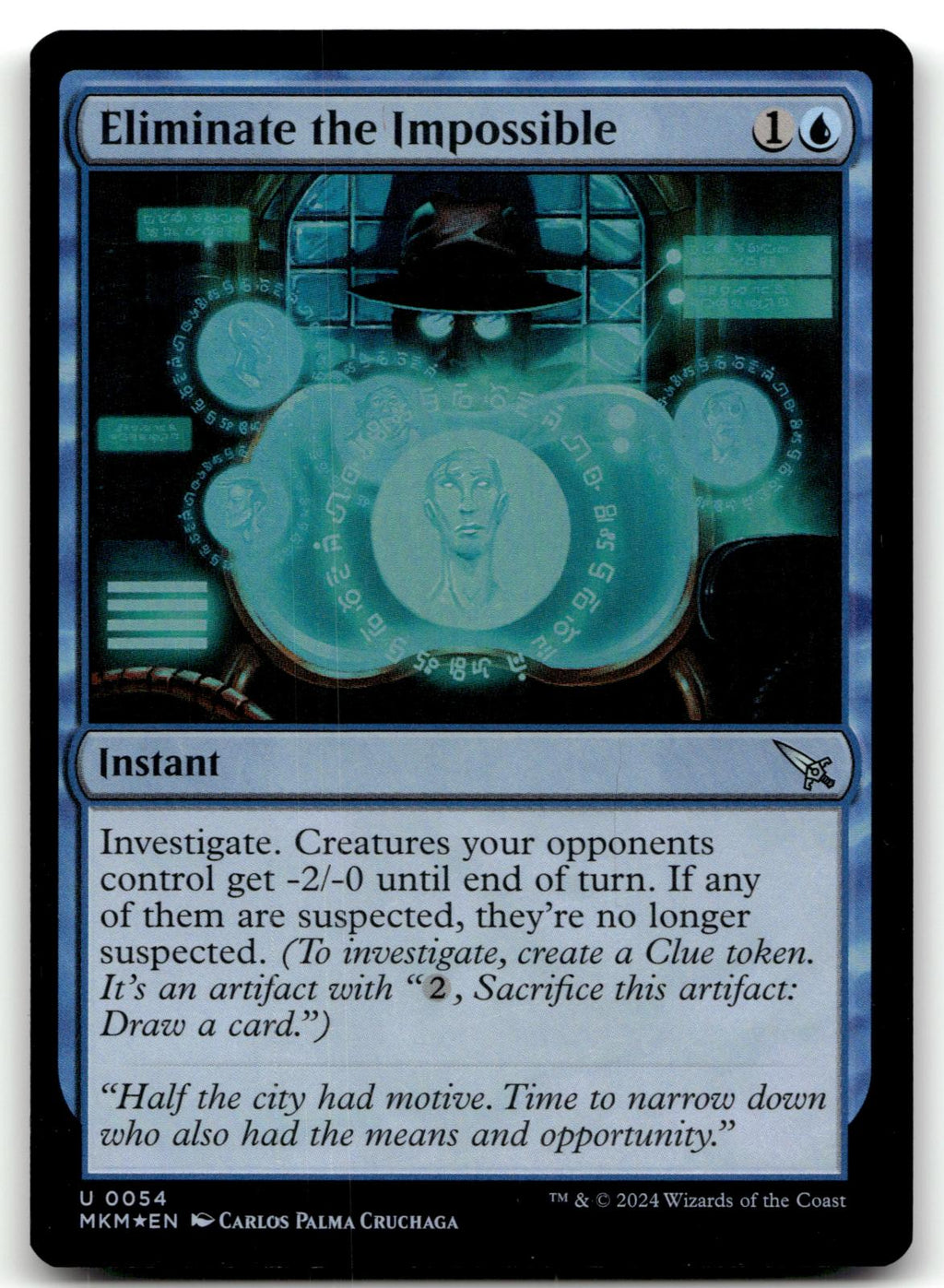 Eliminate the Impossible 54 Murders at Karlov Manor Magic: The Gathering Foil NM