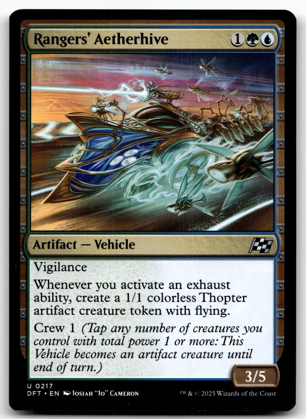 Rangers' Aetherhive 217 Uncommon Aetherdrift Magic: The Gathering Near Mint
