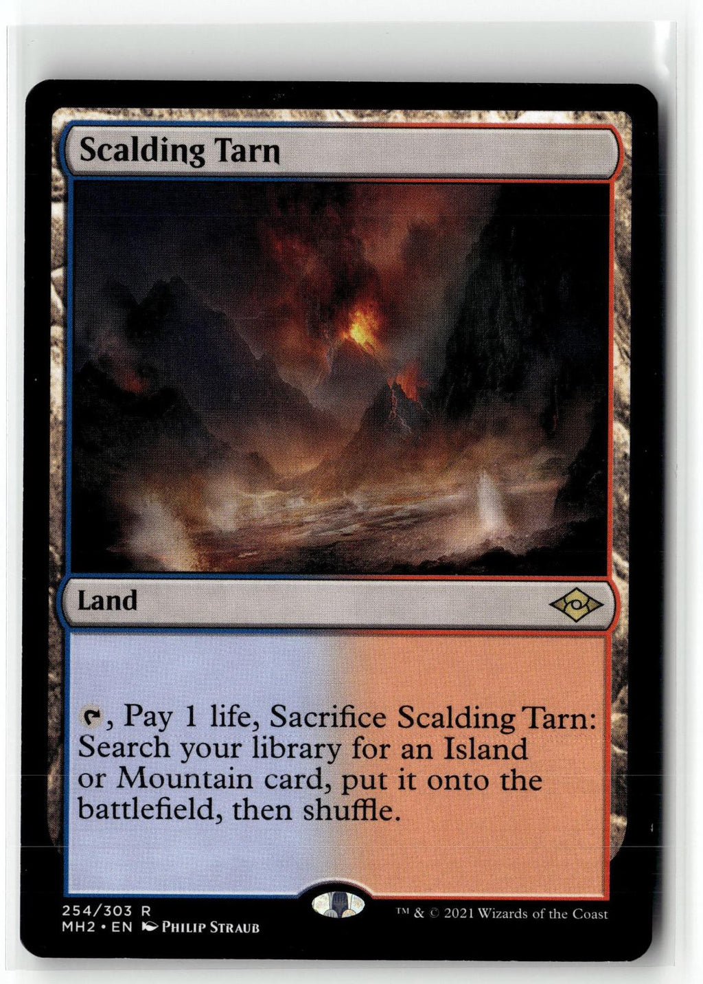 Scalding Tarn 254 Rare Modern Horizons 2 Magic: The Gathering Near Mint