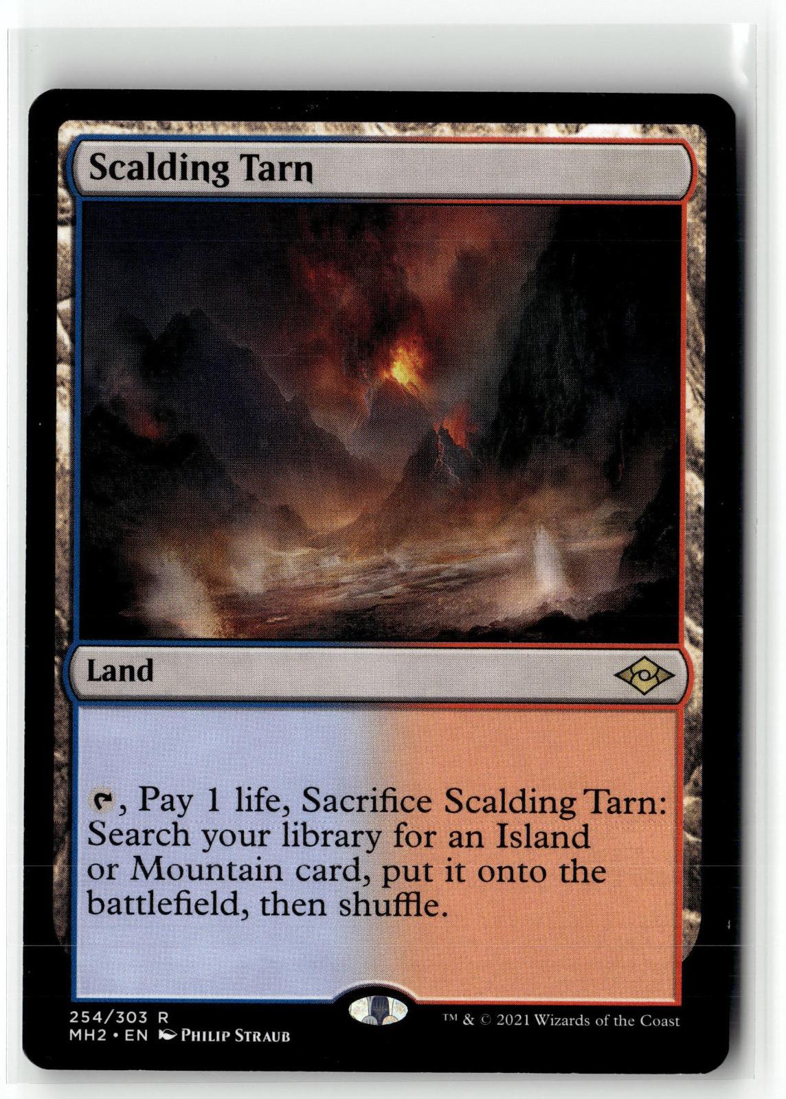 Scalding Tarn 254 Rare Modern Horizons 2 Magic: The Gathering Near Mint