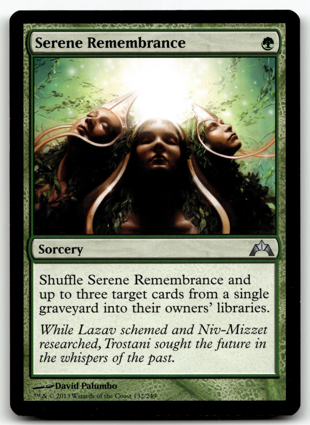 Serene Remembrance 132 Uncommon Gatecrash Magic: The Gathering Near Mint