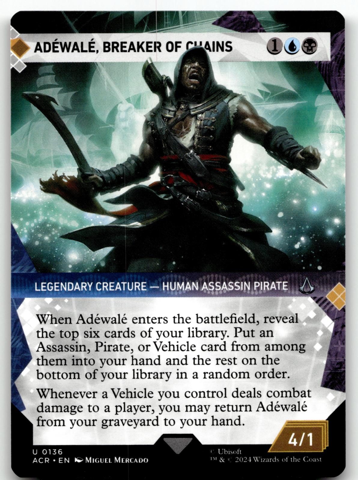 Adewale, Breaker of Chains (Showcase) 136 Universes Beyond: Assassin's Creed 