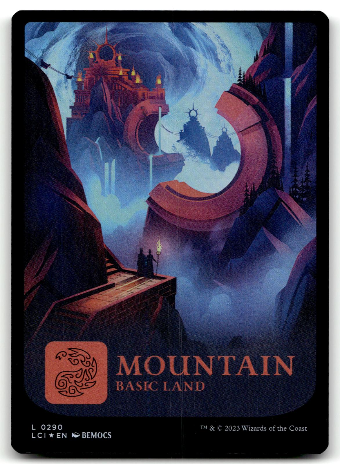 Mountain (0290) 290 Land The Lost Caverns of Ixalan Magic: The Gathering Foil NM