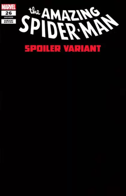 The Amazing Spider-Man, Vol. 6 #26D (Gary Frank Spoiler Variant)