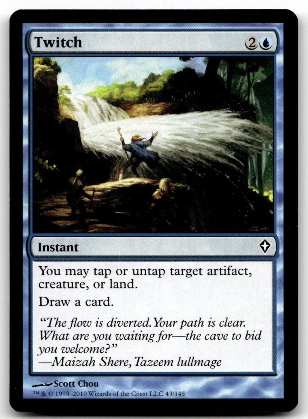 Twitch 43 Common Worldwake Magic: The Gathering Near Mint