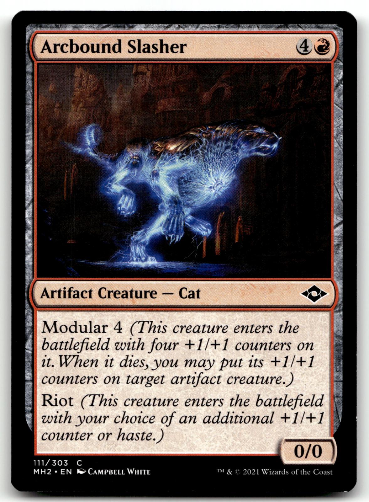 Arcbound Slasher 111 Common Modern Horizons 2 Magic: The Gathering Near Mint