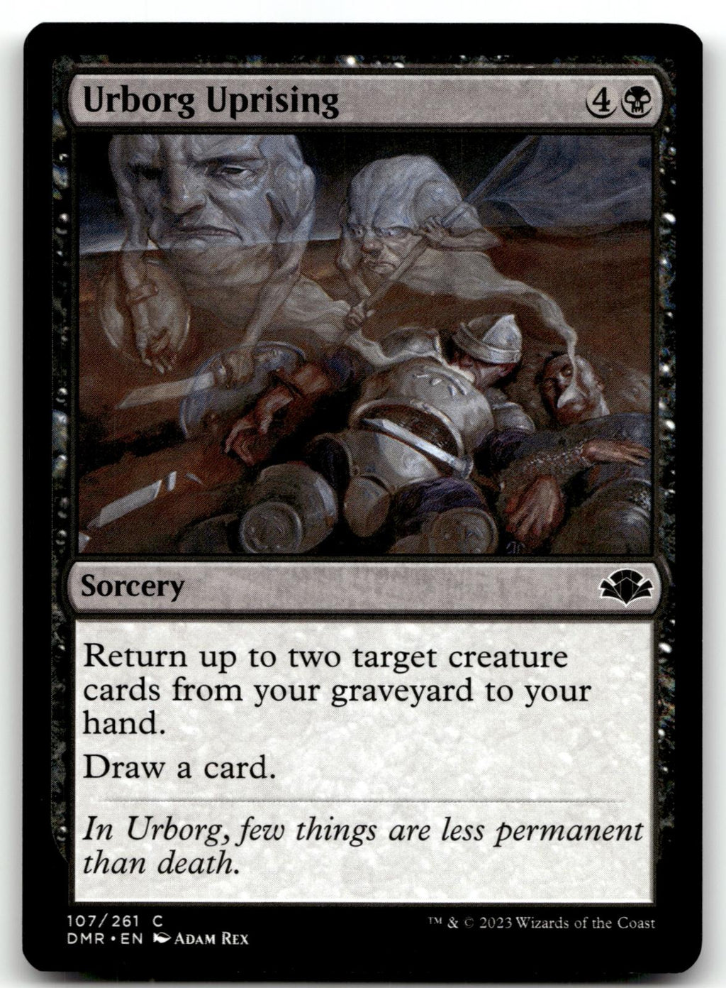 Urborg Uprising 107 Common Dominaria Remastered Magic: The Gathering Near Mint