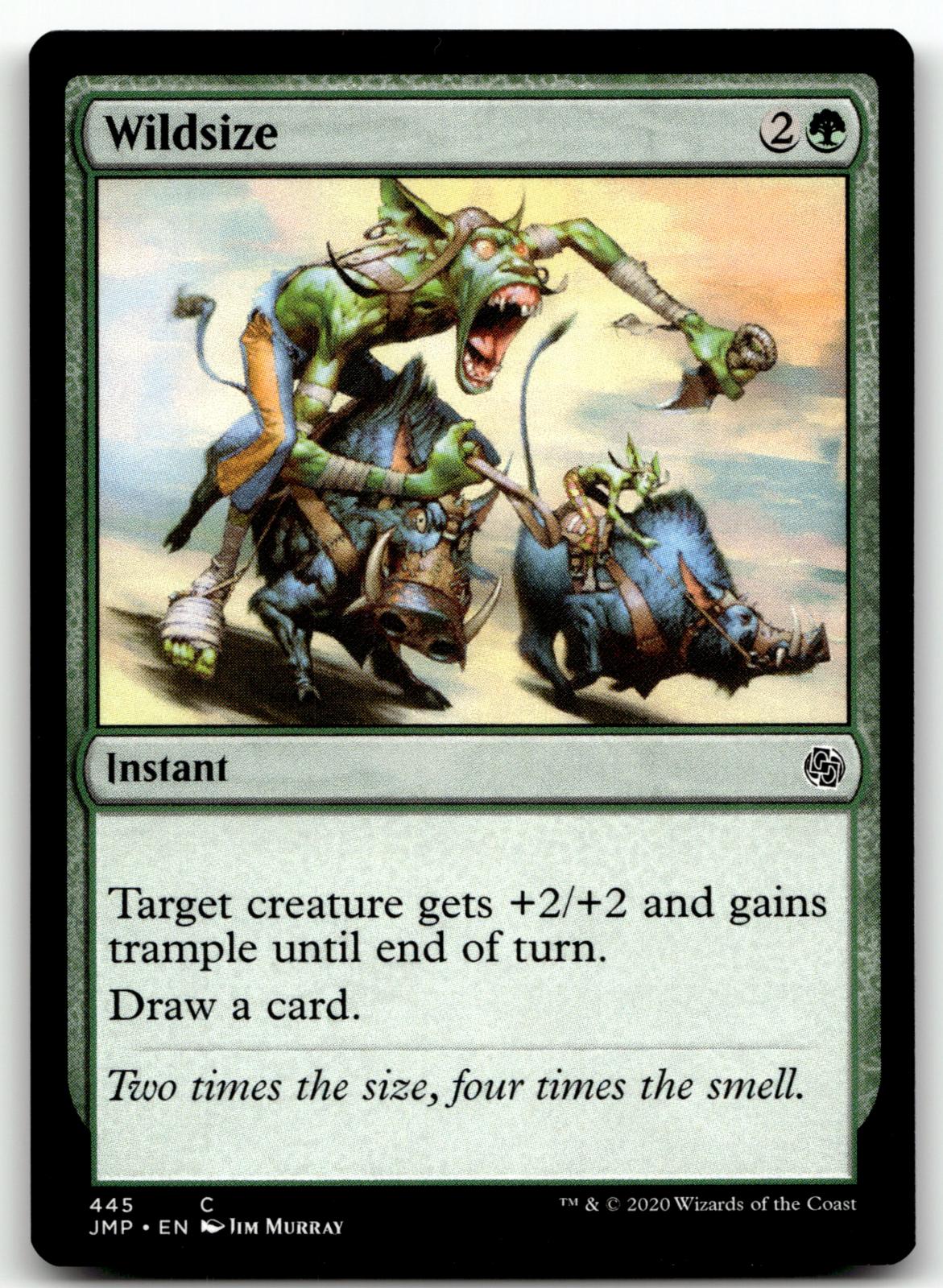 Wildsize 445 Common Jumpstart Magic: The Gathering Near Mint