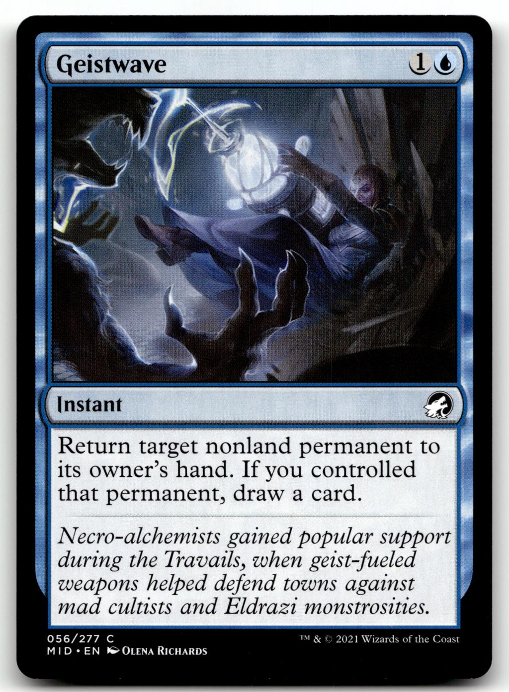 Geistwave 56 Common Innistrad: Midnight Hunt Magic: The Gathering Near Mint