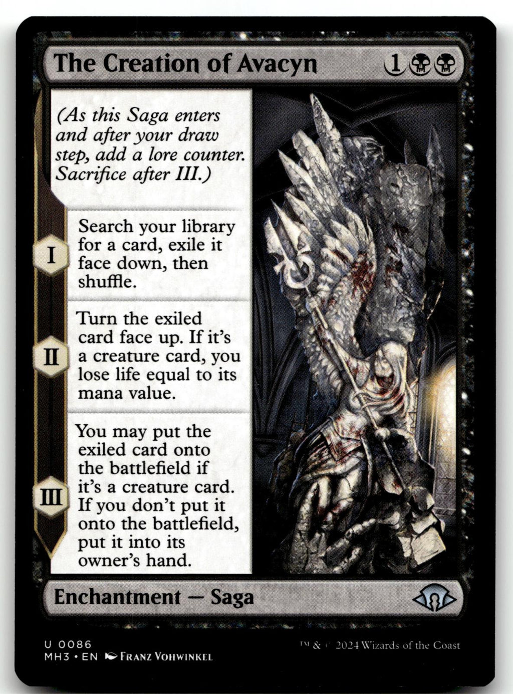 The Creation of Avacyn 86 Uncommon Modern Horizons 3 Magic: The Gathering NM