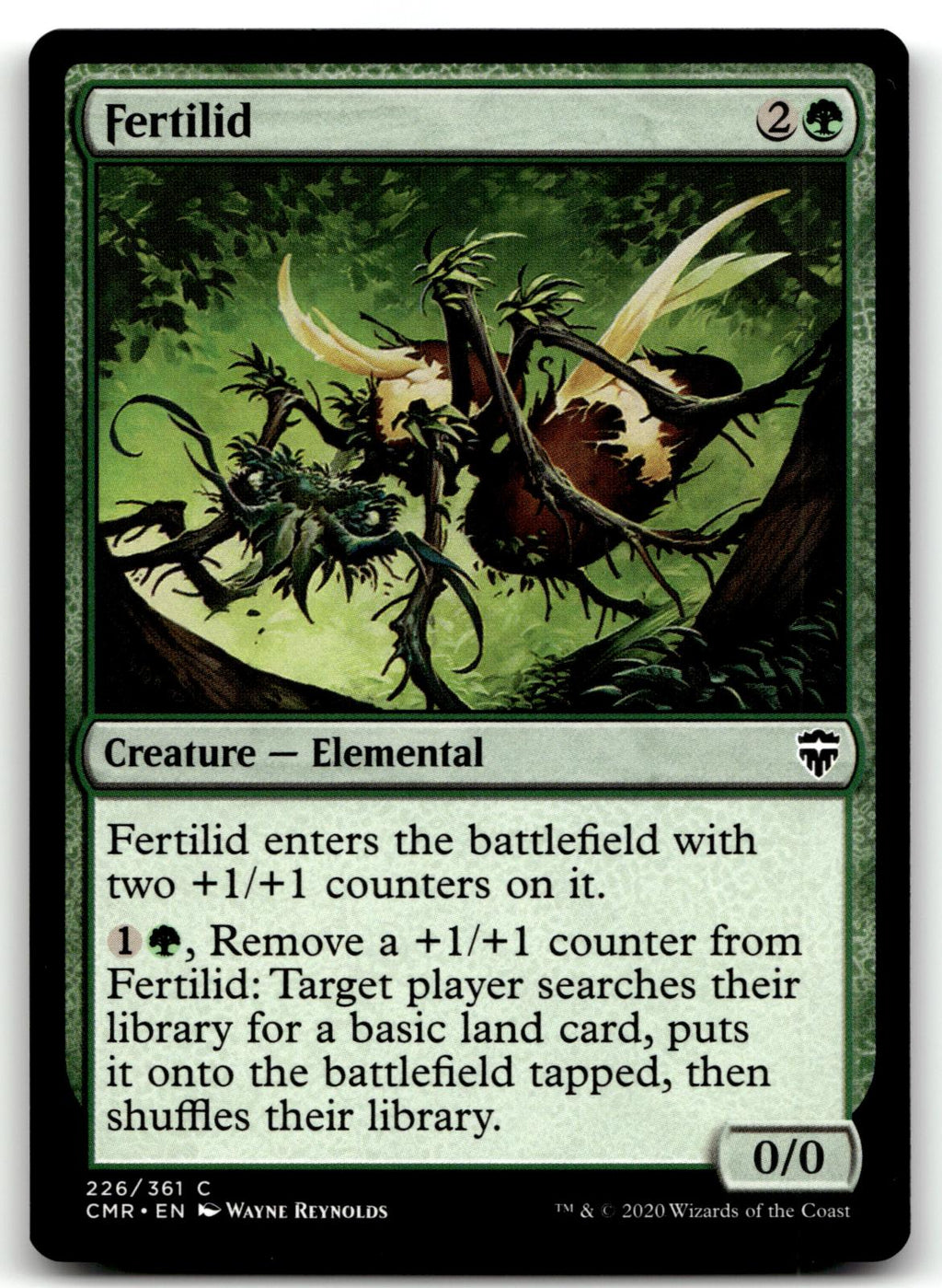 Fertilid 226 Common Commander Legends Magic: The Gathering Near Mint