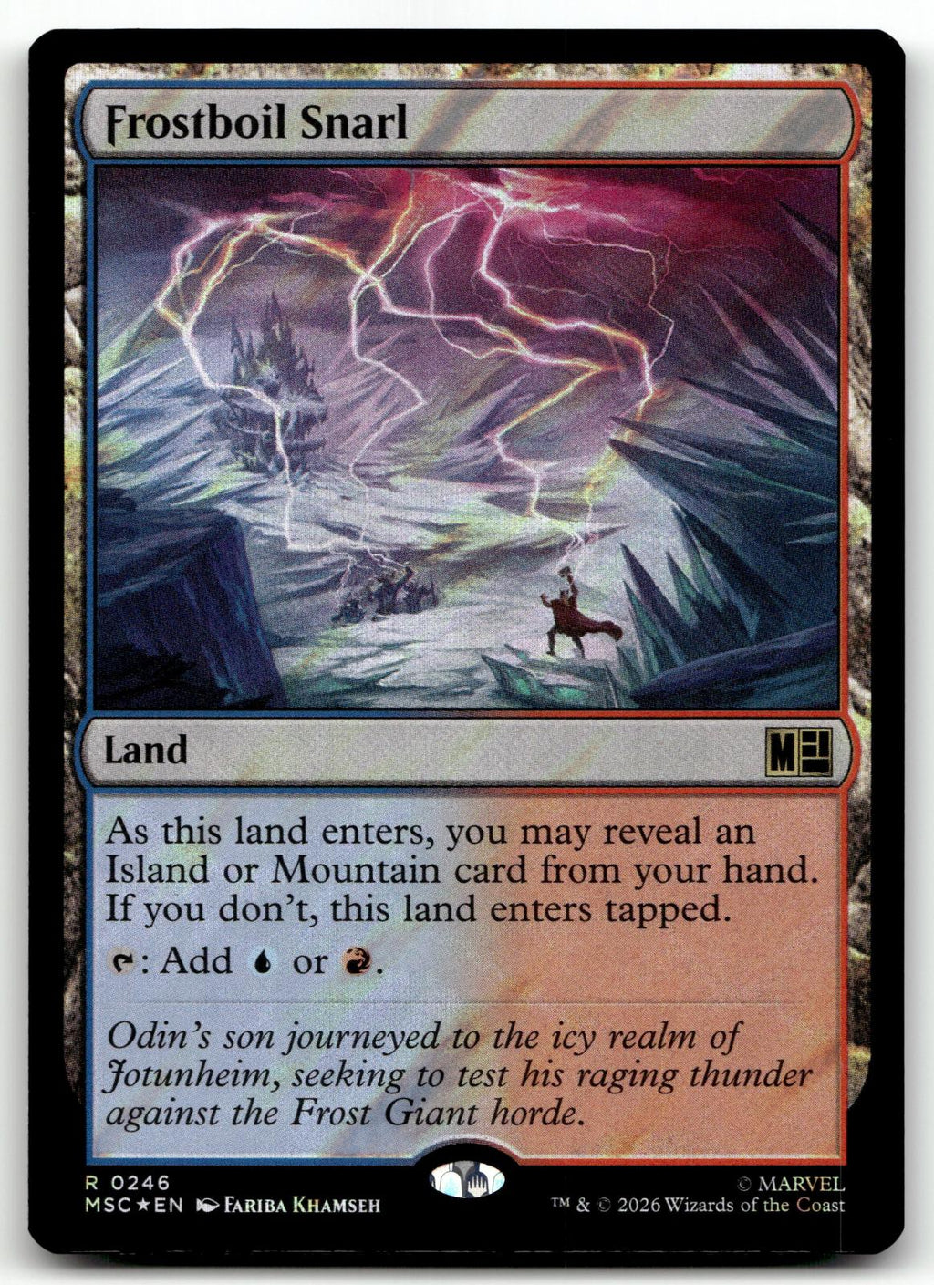 Frostboil Snarl (Surge Foil) 246 Commander: Marvel Super Heroes Magic: 