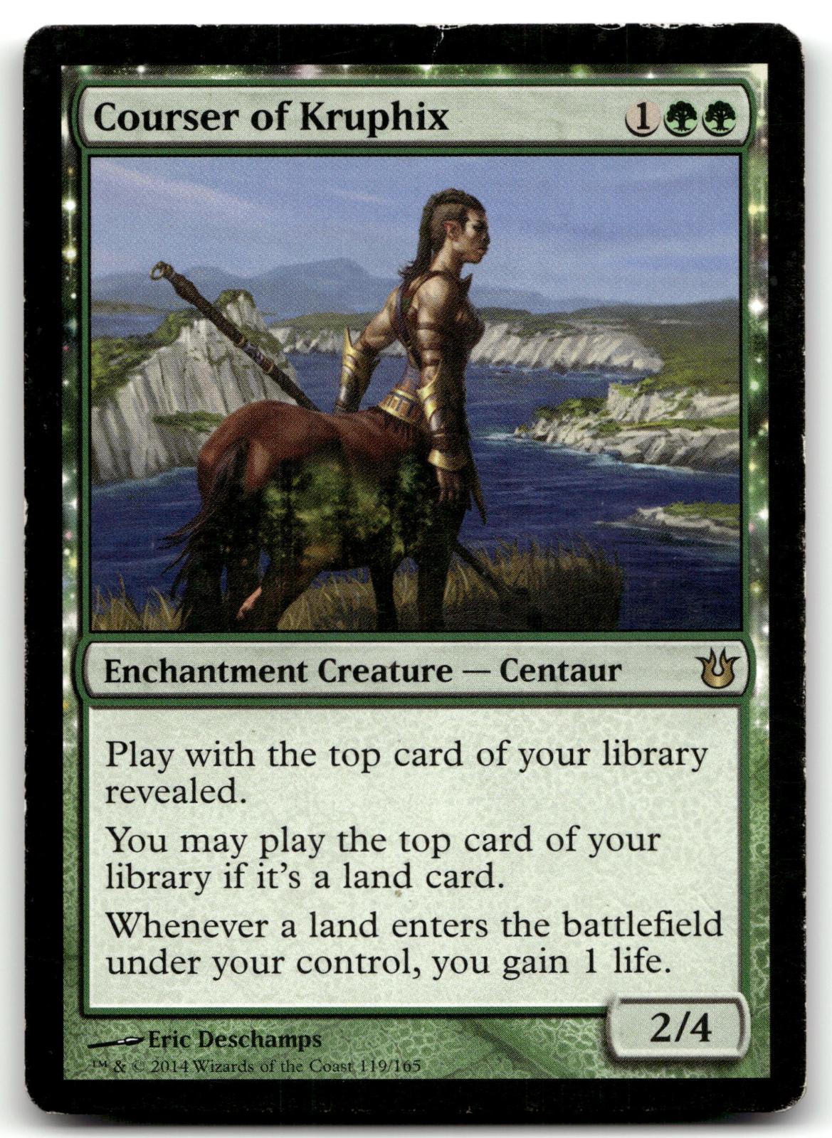 Courser of Kruphix 119 Rare Born of the Gods Magic: The Gathering Near Mint