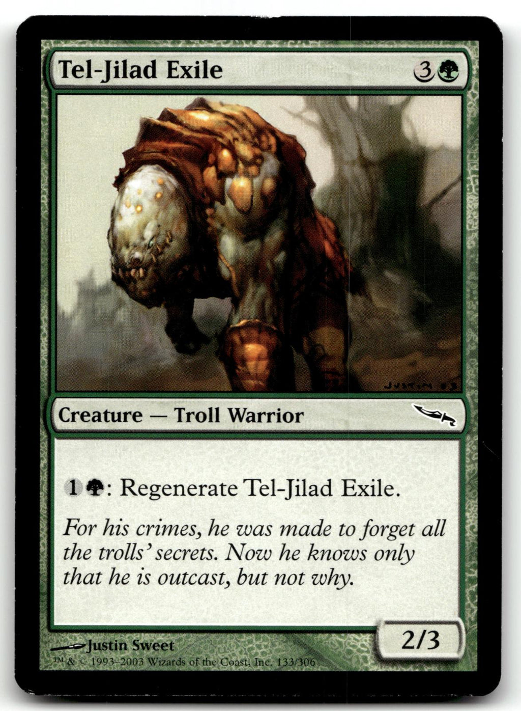 Tel-Jilad Exile 133 Common Mirrodin Magic: The Gathering Near Mint