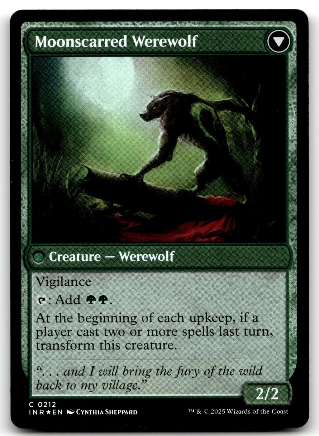 Scorned Villager 212 Common Innistrad Remastered Magic: The Gathering Foil NM