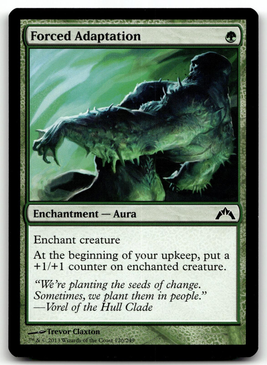 Forced Adaptation 120 Common Gatecrash Magic: The Gathering Near Mint