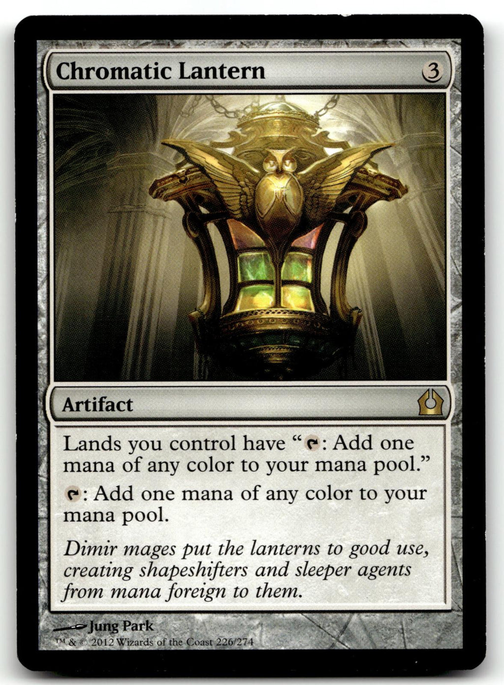 Chromatic Lantern (RTR) 226 Rare The List Reprints Magic: The Gathering NM